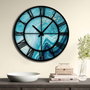 Wallity Reloj decorativo de MDF Multicolor 50 cm